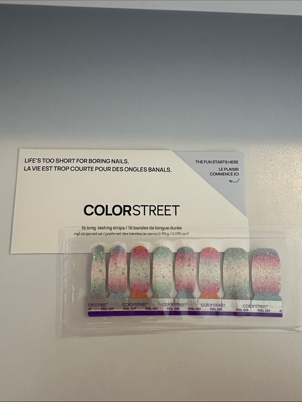 Color Street Nail Strips - Candy Sorbet